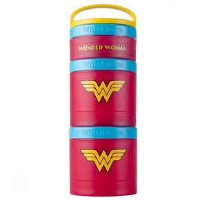 Wonder Woman Stackable Snack Pack Whiskware DC Comics Superhero Food Container
